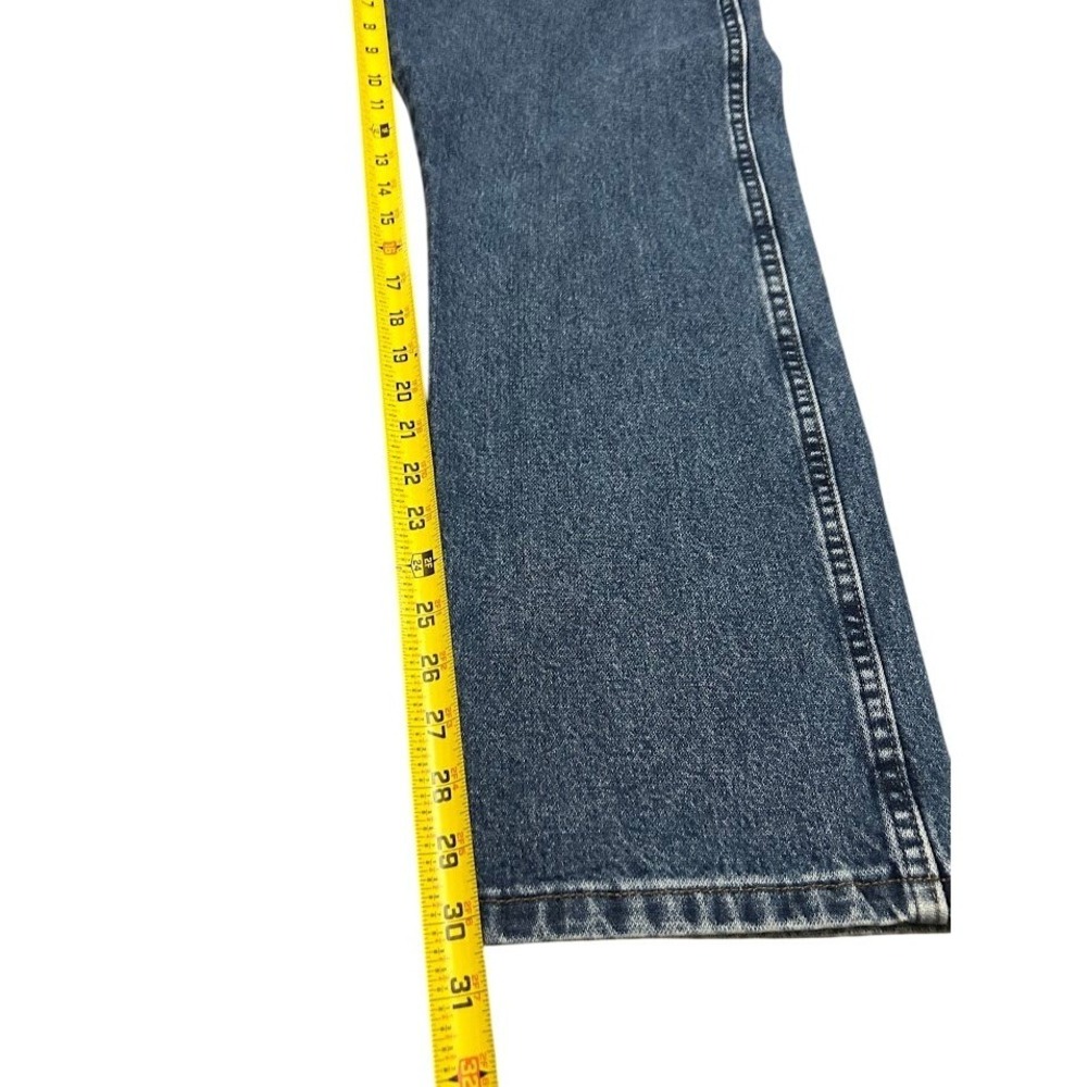 Wrangler 1013MWZGK Men's Blue Denim Jeans 38X30 Straight Leg Cotton‎ - Picture 4 of 5